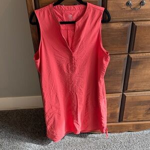 Title Nine Coral Speedeacer Tunic Dress